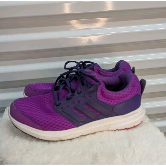 Adidas Galaxy 3 Women's Size 7 Purple Athletic Sneakers Trainers Cloudfoam - Picture 4 of 10